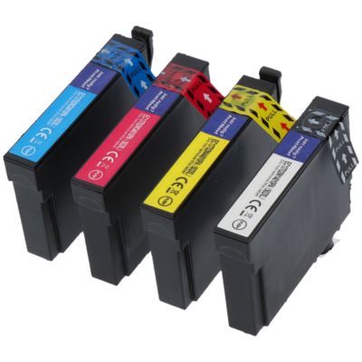 Cartouche compatible Epson 502XL (C13T02W64010) - 4 couleurs - Grande capacité - Multipack