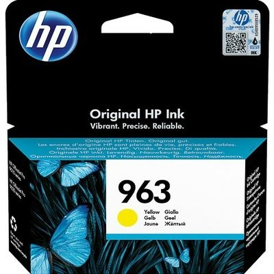 HP 963 (3JA25AE) - Jaune - Cartouche d'encre