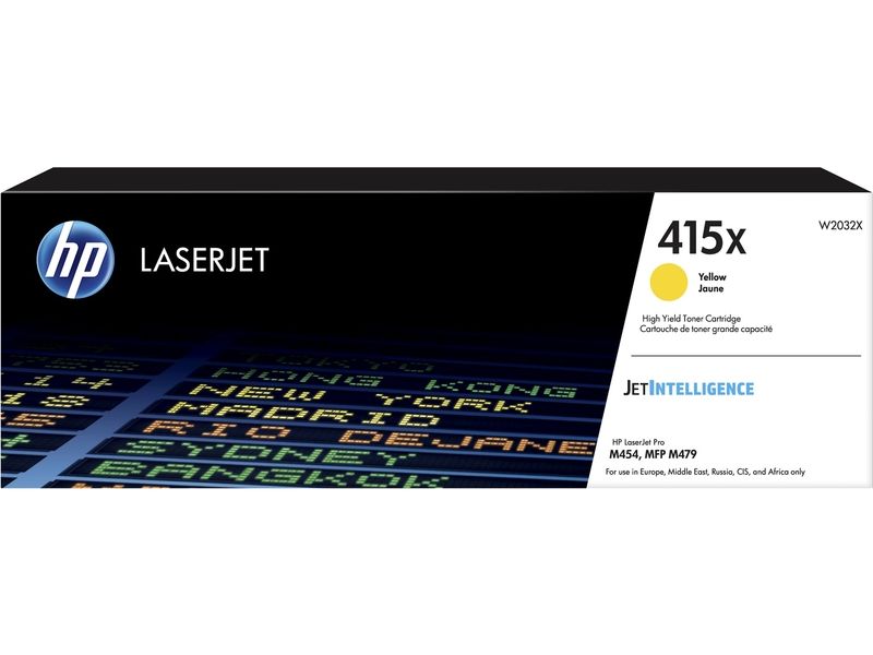 HP 415X (W2032X) Toner Geel Hoge capaciteit