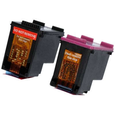 Cartouche compatible HP 303XL (3YN10AE) - Noir + 3 couleurs - Grande capacité - Multipack