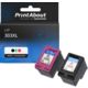 Cartouche compatible HP 303XL (3YN10AE) - Noir + 3 couleurs - Grande capacité - Multipack