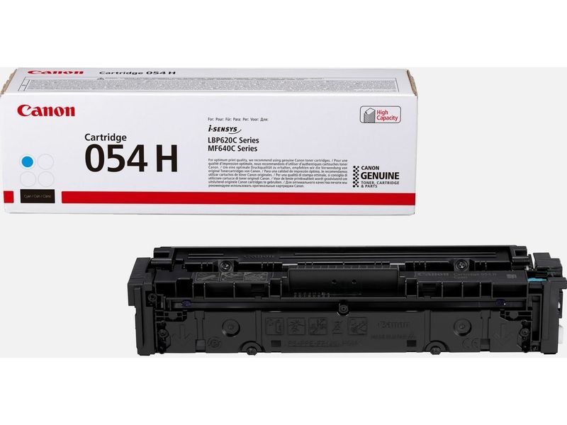 Canon 054H C Toner Cyaan Hoge capaciteit