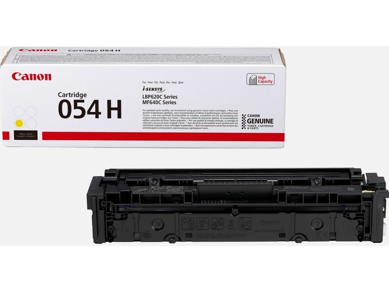 Canon 054H Y Toner Geel Hoge capaciteit