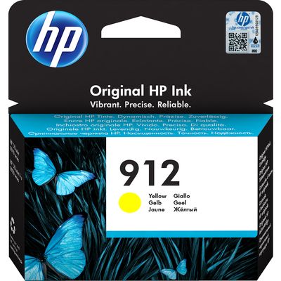 HP 912 (3YL79AE) - Jaune - Cartouche d'encre