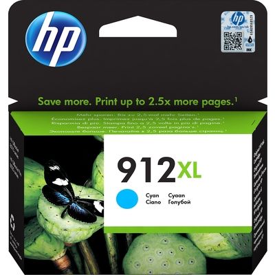 HP 912XL (3YL81AE) - Cyan - Cartouche d'encre - Grande capacité