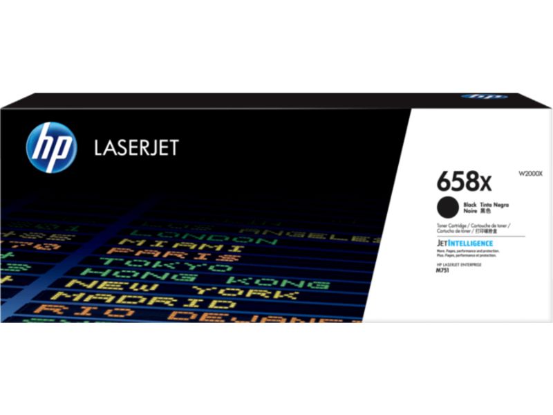 HP 658X (W2000X) Toner Zwart Hoge capaciteit