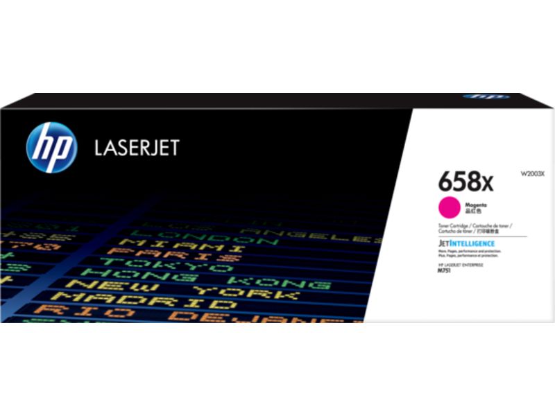 HP 658X (W2003X) Toner Magenta Hoge capaciteit