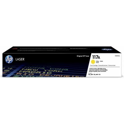 HP 117A (W2072A) - Jaune - Toner