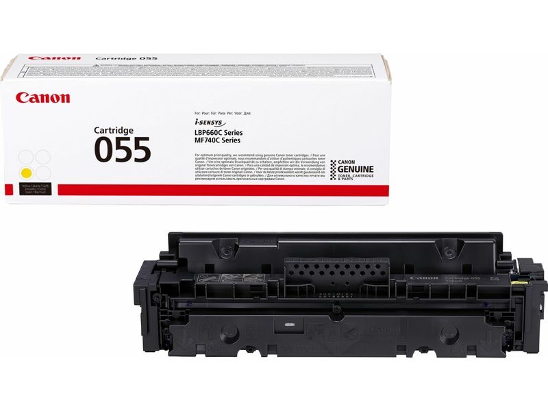 Canon 055 Y Toner Geel