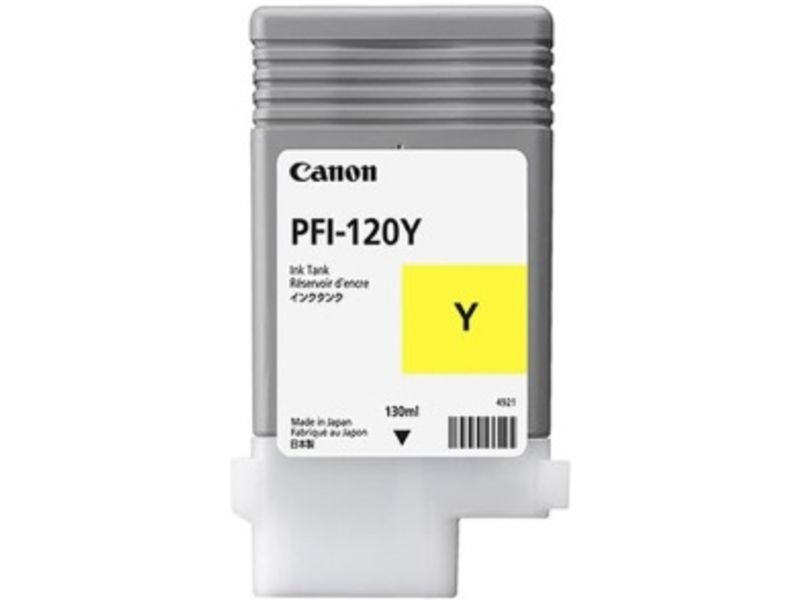 Canon PFI-120Y Inktcartridge Geel