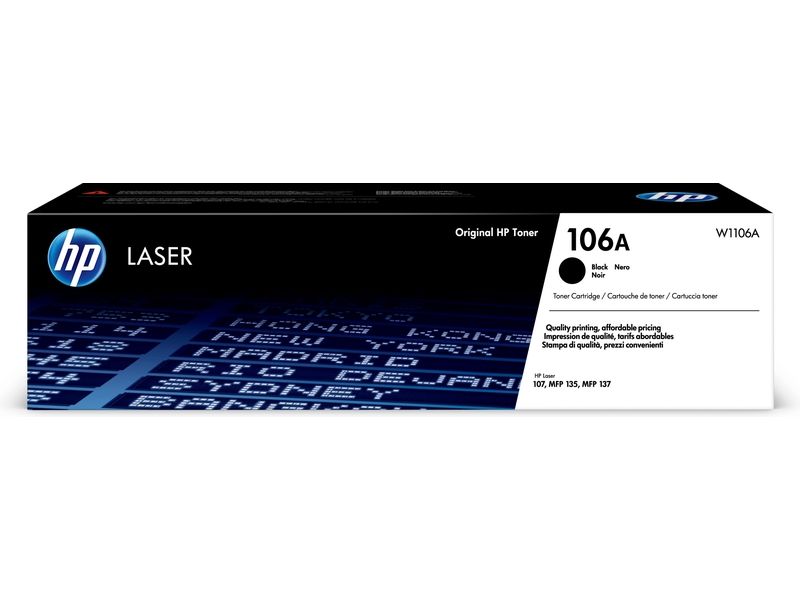 HP 106A (W1106A) Toner Zwart