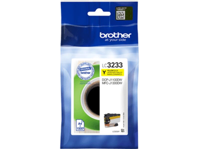 Brother LC-3233Y Inktcartridge Geel