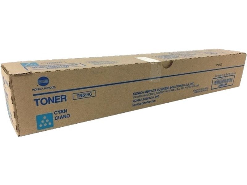 Konica Minolta TN514C Toner Cyan A9E8450 (TN514C)