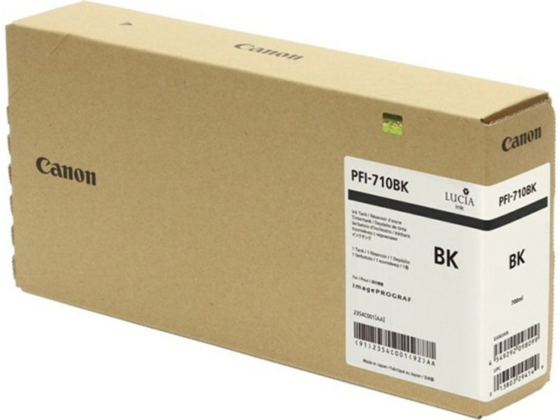 Canon PFI-710BK Inktcartridge Zwart