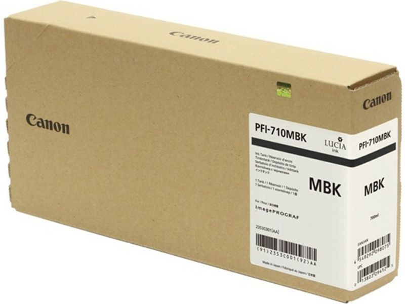 Canon PFI-710MBK Inktcartridge Mat-zwart