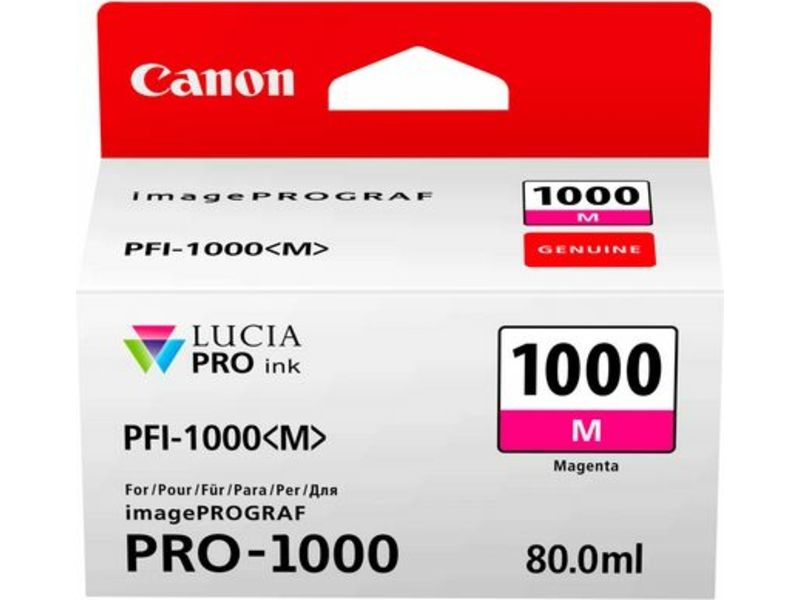Canon PFI-1000M Inktcartridge Magenta