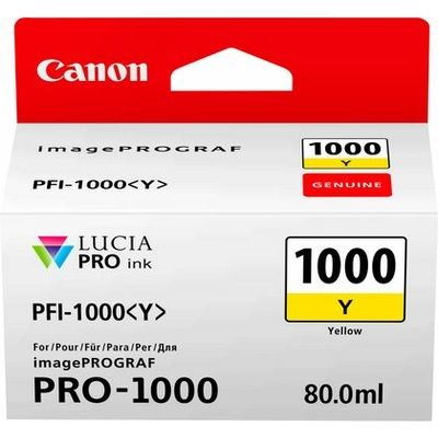 Canon PFI-1000Y - Jaune - Cartouche d'encre