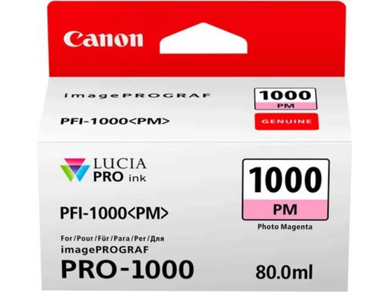 Canon PFI-1000PM Inktcartridge Foto-magenta