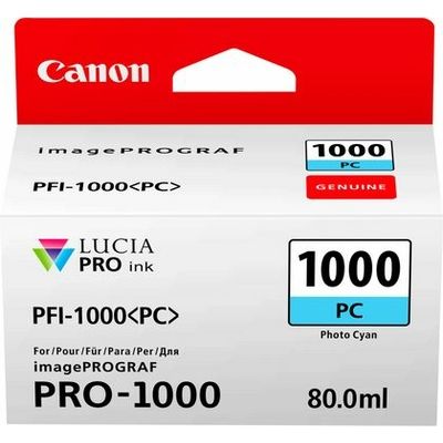 Canon PFI-1000PC - Cyan photo - Cartouche d'encre