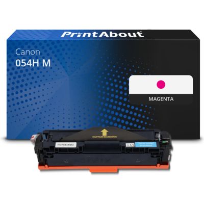 Toner compatible Canon 054H M - Magenta - Grande capacité