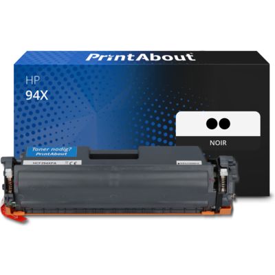 Toner compatible HP 94X (CF294XD) - pack de 2 - Noir - Grande capacité - Multipack