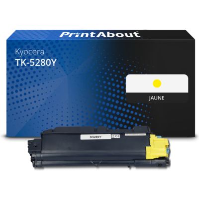 Toner compatible Kyocera TK-5280Y - Jaune