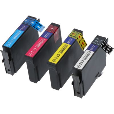 Cartouche compatible Epson 603XL (C13T03U64010) - 4 couleurs - Grande capacité - Multipack