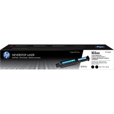HP 103A (W1103AD) - Noir - Toner - Multipack