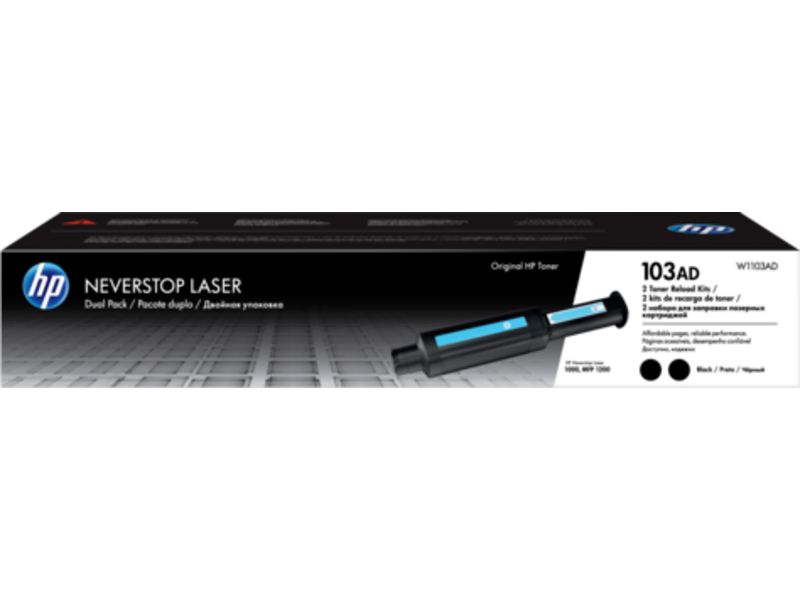 HP W1103AD / 103AD Original Toner Nachfüllkit noir pour ca. 5.000 Pages