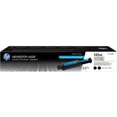 HP 143A (W1143AD) Toner 2x Noir - Multipack