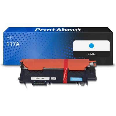 Toner compatible HP 117A (W2071A) - Cyan