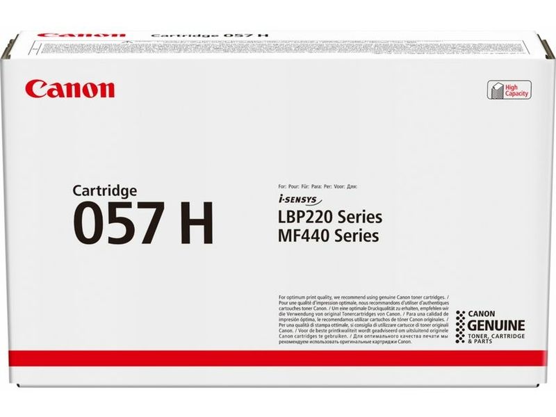 Canon 057 H Toner Zwart Hoge capaciteit