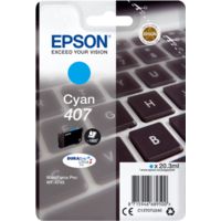 Epson 407 (C13T07U240) - Cyan - Cartouche d'encre