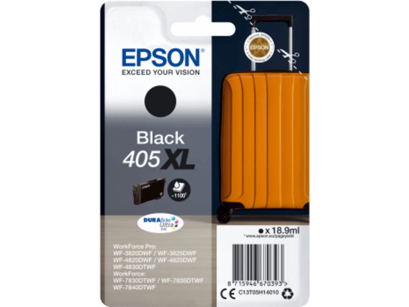 Epson 405XL (C13T05H14010) Inktcartridge Zwart