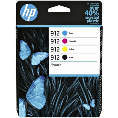 HP 912 (6ZC74AE) - 4 couleurs - Cartouche d'encre - Multipack