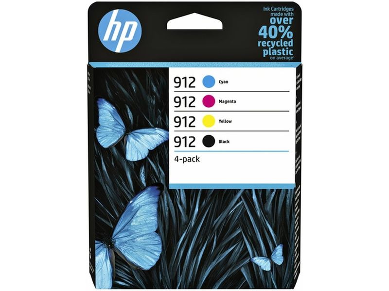 HP 912 (6ZC74AE) Inktcartridge 4-kleuren Multipack