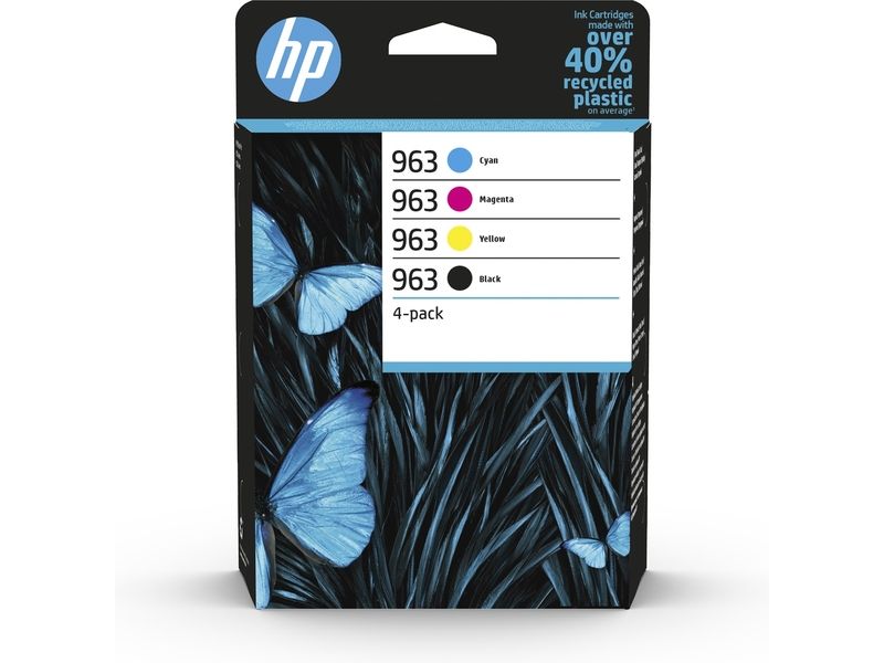 HP 963 (6ZC70AE) Inktcartridge 4-kleuren Multipack