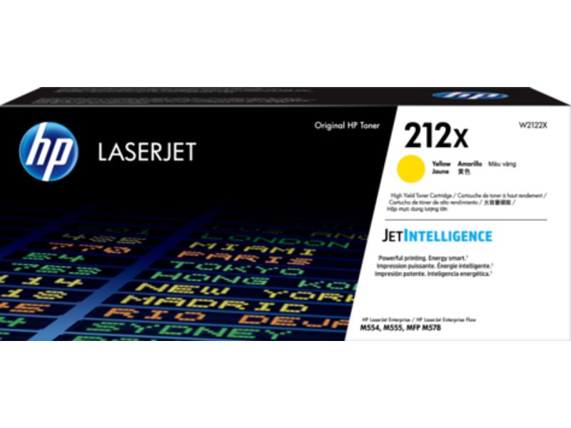 HP 212X (W2122X) Toner Geel Hoge capaciteit