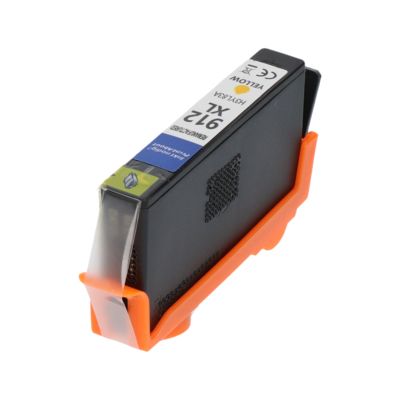 Cartouche compatible HP 912XL (3YL83AE) - Jaune - Grande capacité