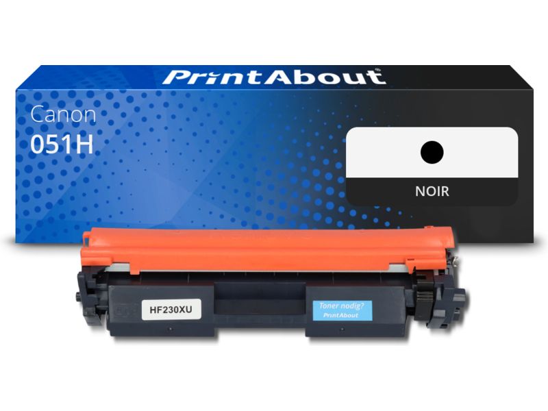 Toner compatible Canon 051H - Noir