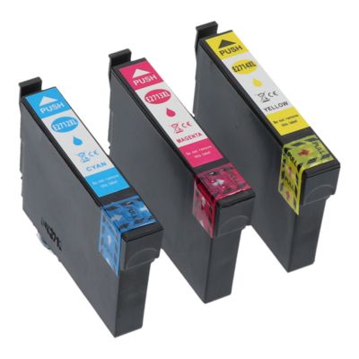 Cartouche compatible Epson 27XL (T2715) - 3 couleurs - Multipack