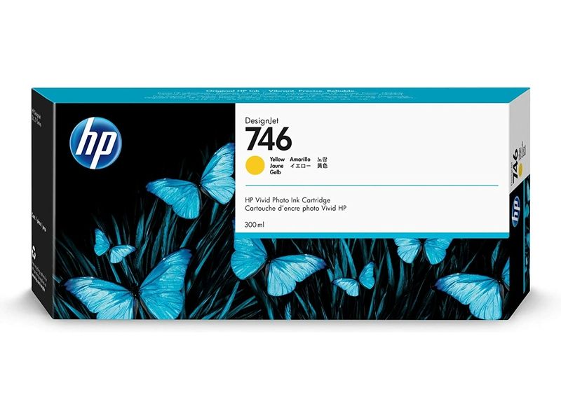 HP 746 (P2V79A) Inktcartridge Geel