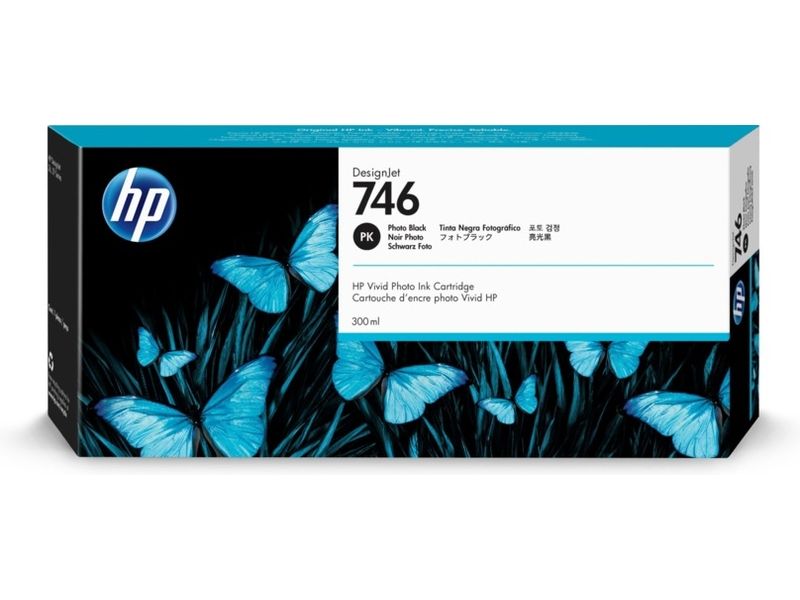 HP 746 (P2V82A) Inktcartridge Foto-zwart