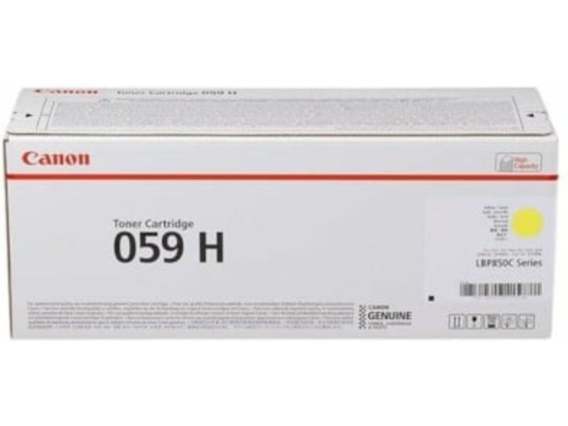 Canon 059H Y Toner Geel Hoge capaciteit