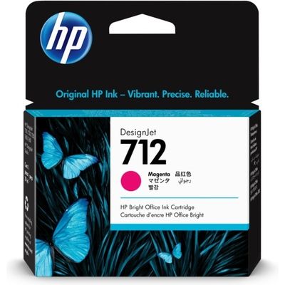 Cartouche d'encre HP 712 (3ED68A) Magenta