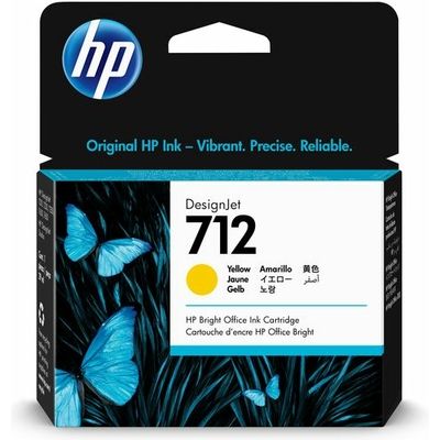 Cartouche d'encre jaune HP 712 (3ED69A)