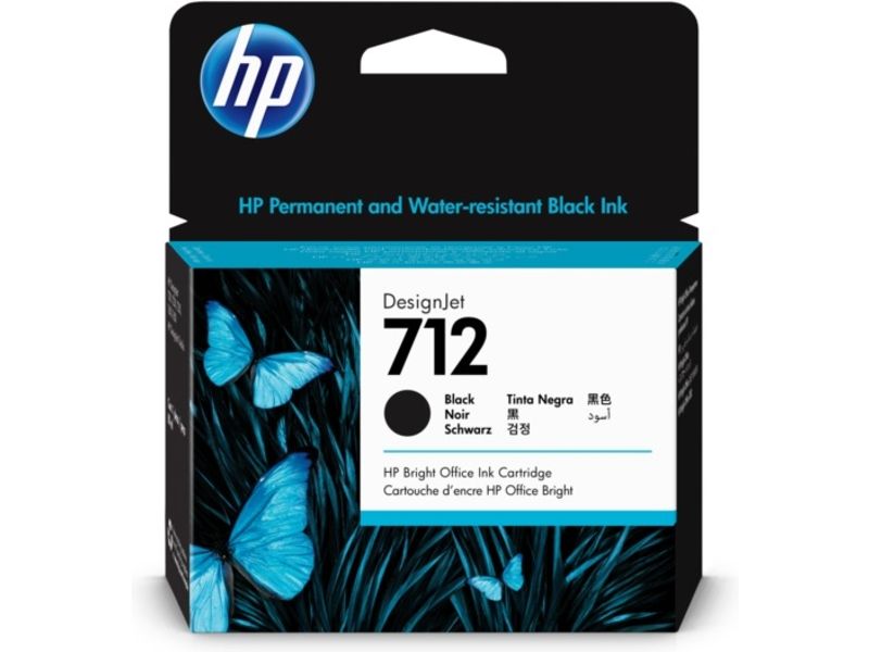 HP 712 (3ED71A) Inktcartridge Zwart