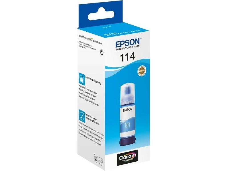 Epson 114 (C13T07B240) - Cyan - Cartouche d'encre