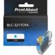 Cartouche compatible Brother LC-3217C - Cyan - Grande capacité