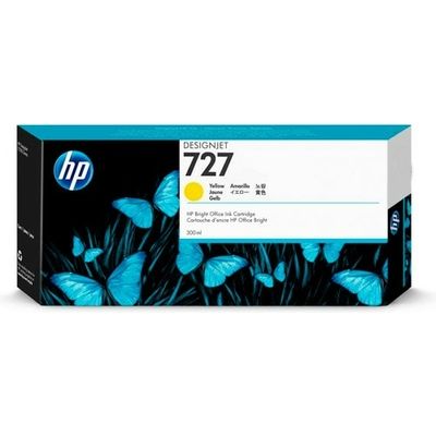 HP 727 (F9J78A) - Jaune - Cartouche d'encre - Très grande capacité